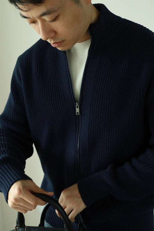 Chaqueta Pesada Doble Cierre Resistente al Pilling para Hombre - Image 12