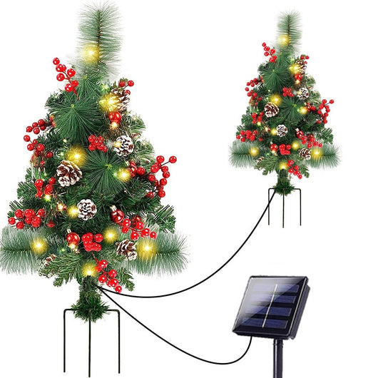 Árbol de Navidad Solar LED para Jardín y Patio - Image 15