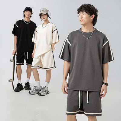 Conjunto de Playera y Shorts Holgados para Hombre - Comodidad Total - Image 17