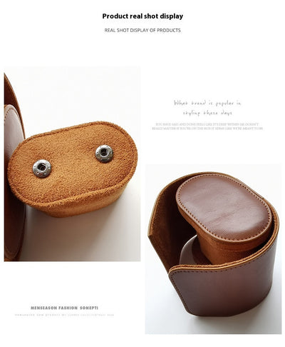 Estuche Organizador de Cuero para Relojes y Accesorios - Image 35