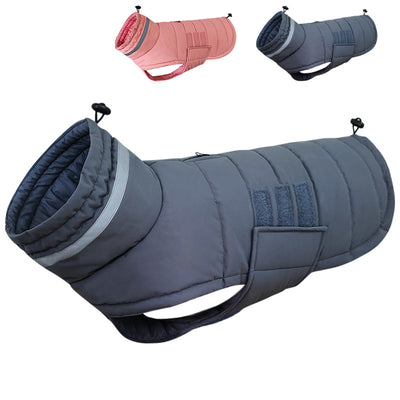 Abrigo Impermeable para Perros Grandes - Trinchera Térmica Corgi y Razas Medianas