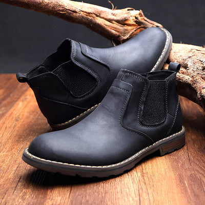 Botas Doc Martens Casual Cuero Crazy Horse Punta Redonda - Image 8