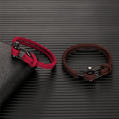Pulsera Tejida para Hombre con Hebilla Herradura y Estilo Personalizado - Image 7