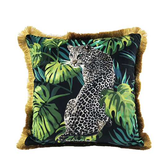 Almohada Decorativa Retro Verde y Dorado - Image 9