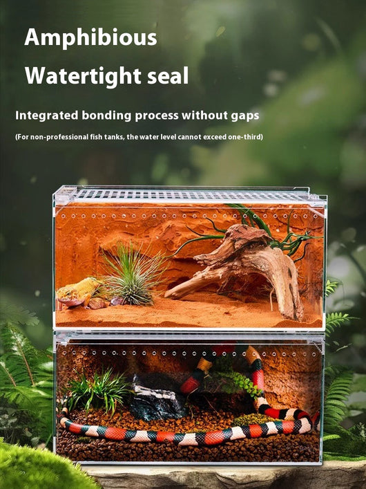 Caja de Alimentación para Reptiles con Alta Permeabilidad Acrílica - Image 12