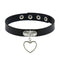 Personalized Punk Leather Collar Necklace Simple And Fashionable Negro C