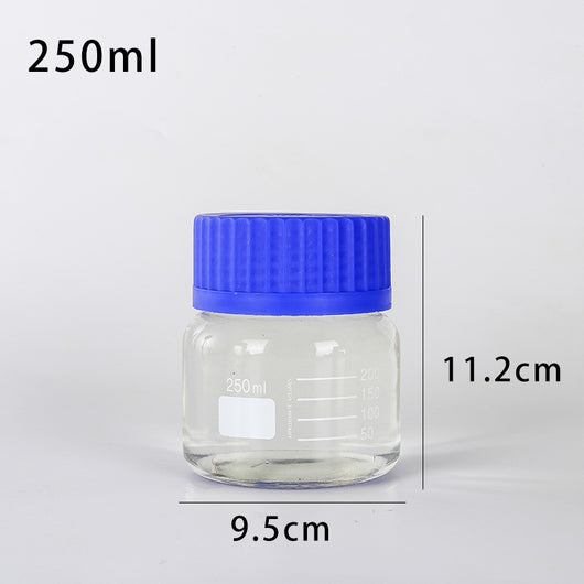 Botellas de Reactivo de Vidrio Oscuro con Tapa - 250ml, 500ml y 1000ml - Image 16