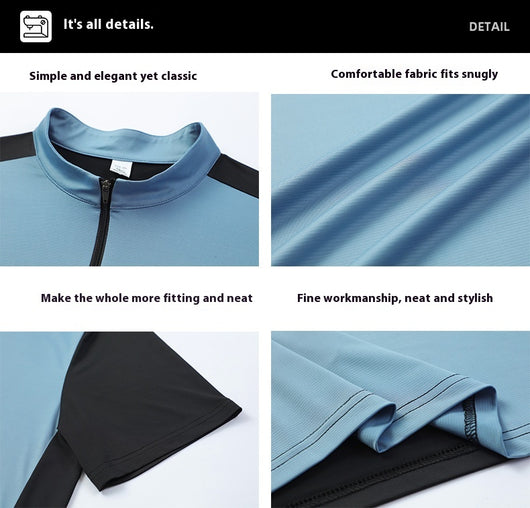 Playera Manga Corta Ice Silk Personalidad Fashion para Hombre - Image 10