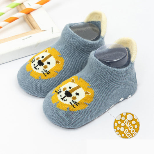 Calcetines Antideslizantes para Bebé con Diseño de Caricaturas - Image 5