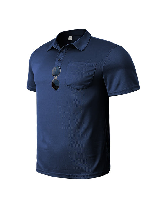 Camisa Casual Deportiva Transpirable con Cuello Solapa - Image 15
