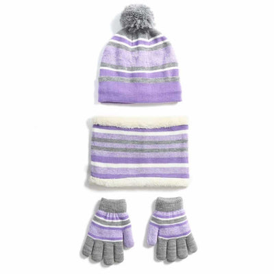 Conjunto Invernal Completo: Gorro, Bufanda y Guantes Acolchados - Image 10
