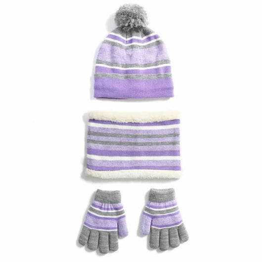 Conjunto Invernal Completo: Gorro, Bufanda y Guantes Acolchados - Image 10