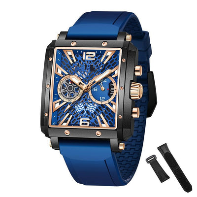 Reloj de Acero Inoxidable Multifuncional para Hombre con Esfera Luminosa - Image 8
