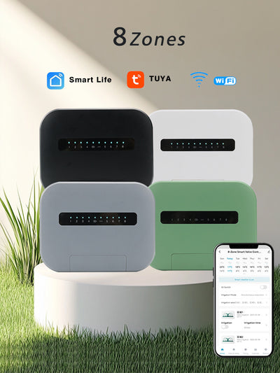 Controlador Inteligente de Riego 6 u 8 Zonas con Válvula Automática - Image 18