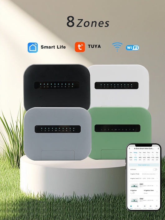 Controlador Inteligente de Riego 6 u 8 Zonas con Válvula Automática - Image 18