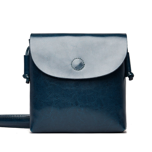 Bolso Mensajero de Cuero Suave para Mujer - Estilo Contemporáneo - Image 8