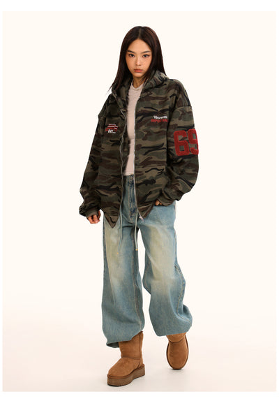 Sudadera Tipo Cardigan Camuflaje Forrada en Polar Grueso - Image 19