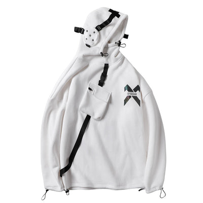 Sudadera Hip Hop Reflectante con Tecnología Láser - Abrigo Funcional - Image 9