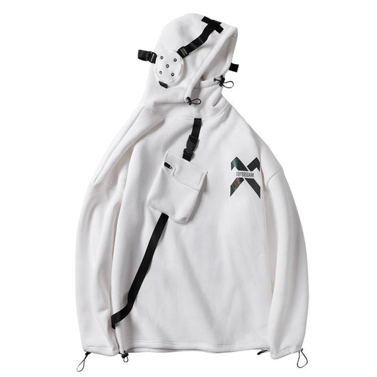 Sudadera Hip Hop Reflectante con Tecnología Láser - Abrigo Funcional - Image 9