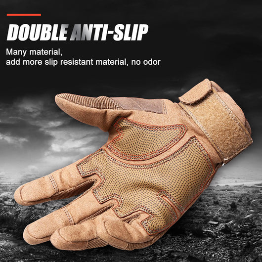 Guantes Tácticos Militares de Medio Dedo con Protección de Nudillos - Image 2