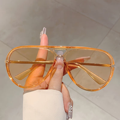 Gafas de Marco Semimetálico Diseño Minimalista - Image 2