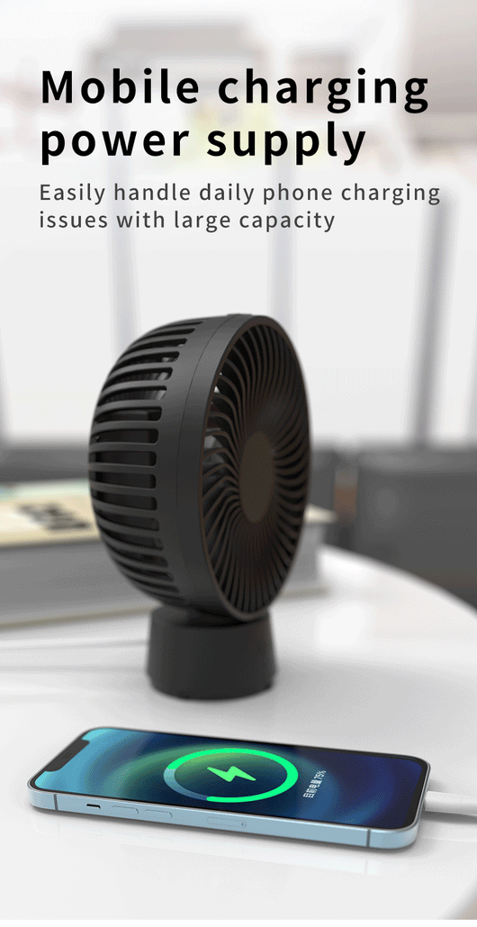 Ventilador Portátil Automático para Cochecito de Bebé con Luz LED - Image 23