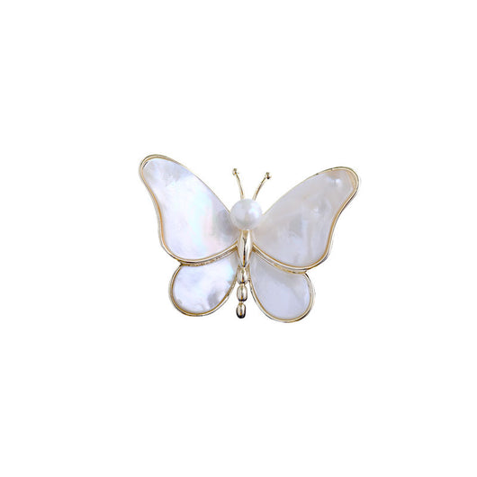 Broche Perla Mariposa Fritilaria de Aguas Profundas - Elegancia Sofisticada - Image 11