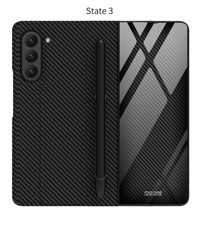 Funda de Cristal Protectora para Galaxy Z Fold5 - Diseño Flip Creativo - Image 41
