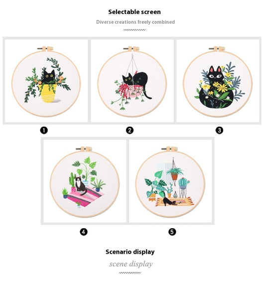 Kit Completo de Bordado DIY para Principiantes - Image 13