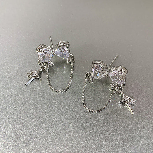 Aretes de Cadena Amor Estilo Hot Girl - Diseño Simple y Elegante - Image 6