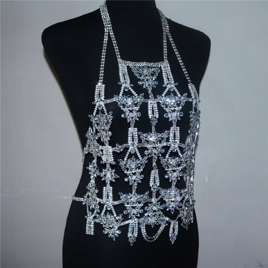 Cadena de Pecho Luxury Circón Completo - Body Chain Elegante - Image 8