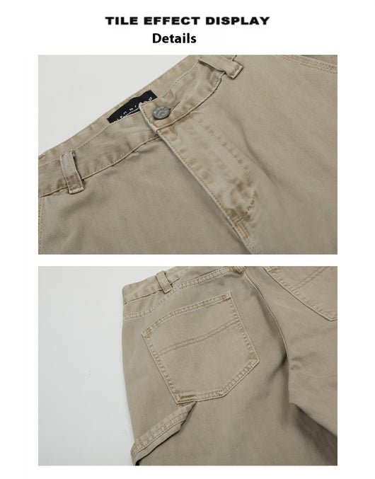 Jeans Rectos Sueltos Estilo Retro con Bolsillos para Mujer - Image 18