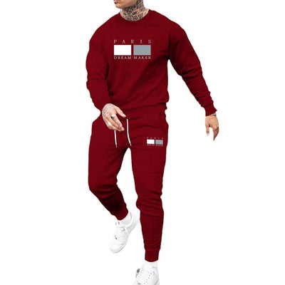 Suéter Cuello Redondo Casual Deportivo Hombre Talla Europea - Image 3