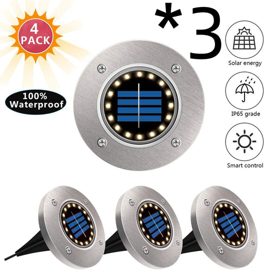 Luces Solares de Jardín Impermeables con 8 LEDs - Image 14