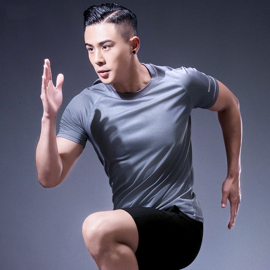 Camiseta Deportiva Holgada para Hombre - Secado Rápido y Transpirable