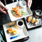 Plato Especial Japonés de Cerámica para Dumplings con Platillo para Salsa de Vinagre