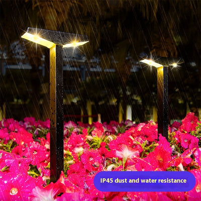 Lámpara Solar de Jardín con Sensor Automático - Iluminación Inteligente para Exteriores