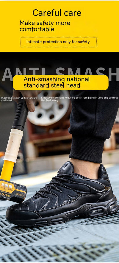 Tenis Deportivos Ligeros Antideslizantes Resistentes al Impacto - Image 10