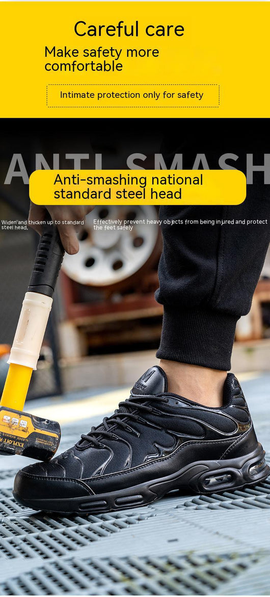 Tenis Deportivos Ligeros Antideslizantes Resistentes al Impacto - Image 10