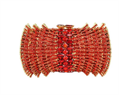 Cartera Clutch Vacía con Diamantes - Estuche Rígido de Lujo - Image 37