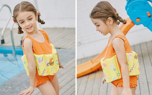 Traje de Baño Flotador para Bebés - Chaleco Salvavidas Integrado Niña - Image 7
