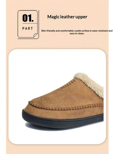 Pantuflas para Hombre con Forro de Pelaje - Comodidad Europea Antideslizante - Image 12