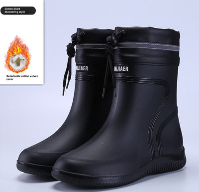 Botas Impermeables de Trabajo para Hombre - Antideslizantes y Resistentes - Image 32