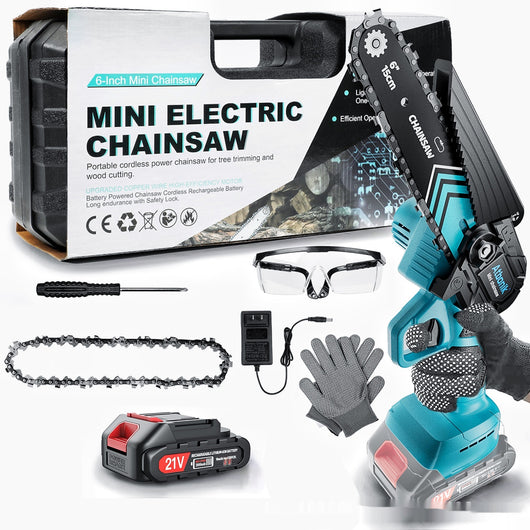 Sierra Eléctrica Inalámbrica Recargable para Corte de Madera - Image 3