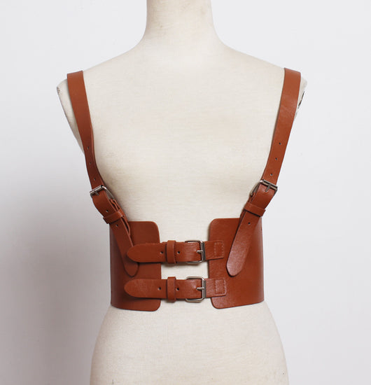 Cinturón Bandolera de Cuero PU para Hombre y Mujer - Image 15