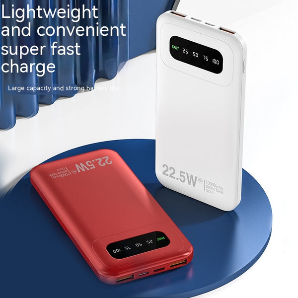 Batería Portátil de 20000 mAh con Pantalla Digital y Carga Rápida
