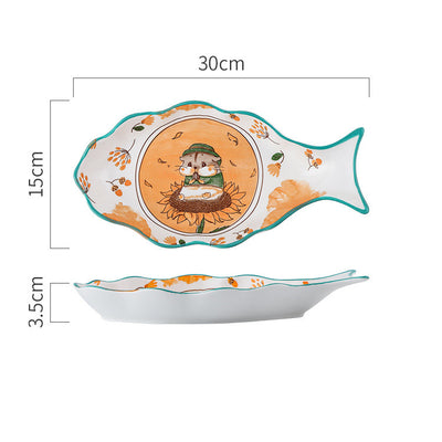 Plato Grande Nórdico para Pescado al Vapor - Compatible con Microondas - Image 18