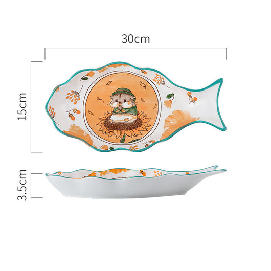 Plato Grande Nórdico para Pescado al Vapor - Compatible con Microondas - Image 18