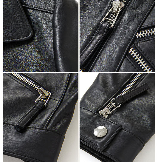 Abrigo de Cuero Genuino Slim Fit Premium - Image 6