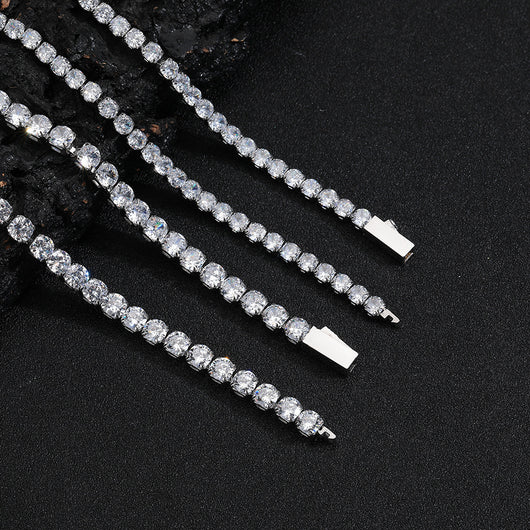Pulsera para Hombre Acero Inoxidable con Circones y Cierre de Resorte - Image 9
